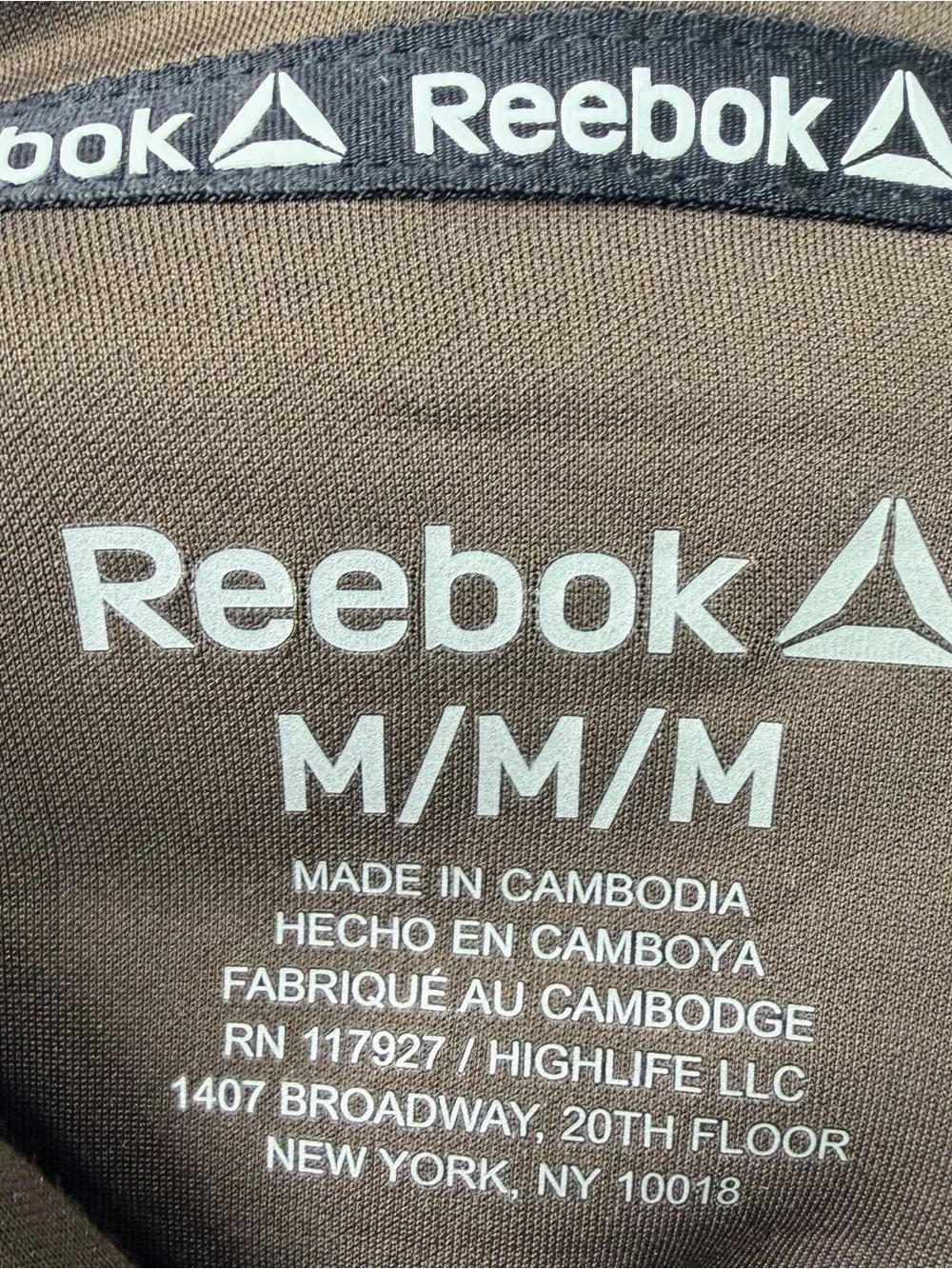 Reebok men’s performance